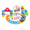 2014 HOT SELLING PRODUCTS! 11688 DRIFT TRACK CAR Track Rail Car With light and music track block toys